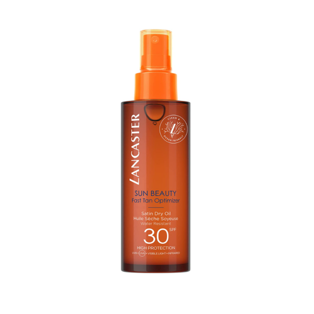 LANCASTER Sun Beauty Fast Tan Optimizer Satin Dry Oil SPF50 150ml