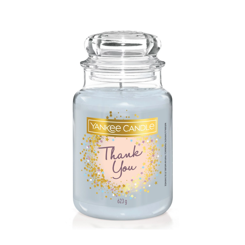 Yankee Candle Large Jar Sentiment Thank You